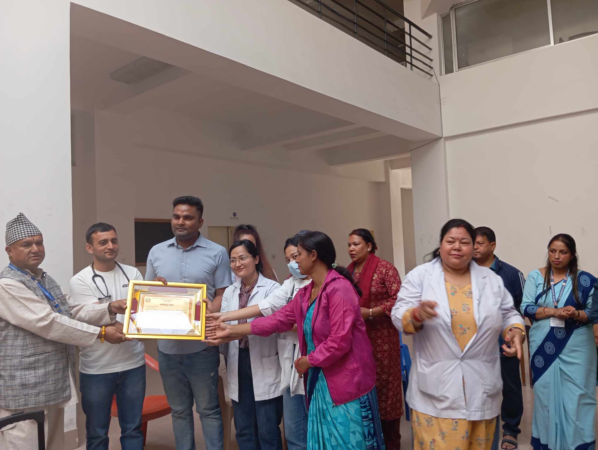 Read more about the article निःशुल्क स्वास्थ्य शिविर सम्मपन्न