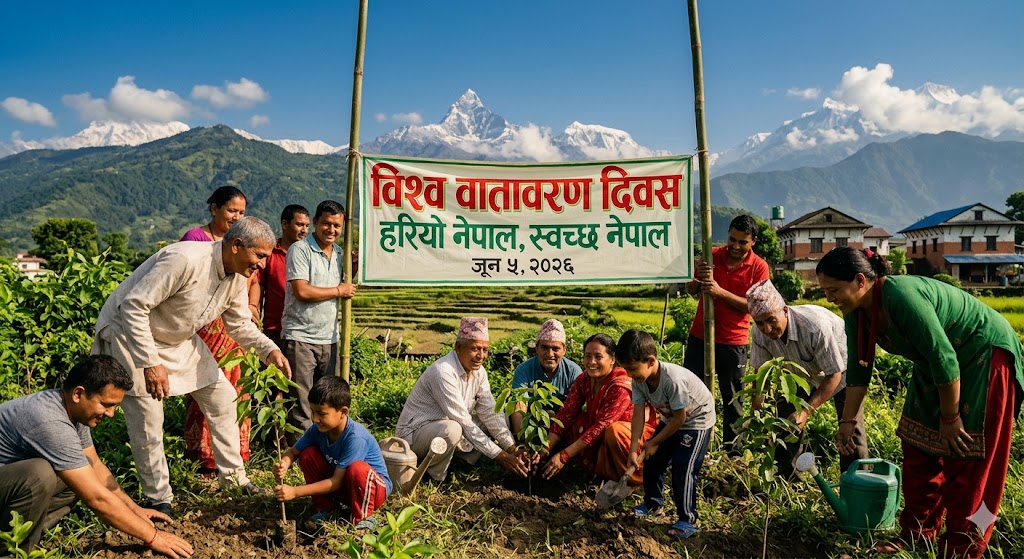 Read more about the article विभिन्न रचनात्मक कार्यक्रमसहित आज देशभर ५९औँ पर्यावरण तथा वन संरक्षण दिवस मनाइँदै